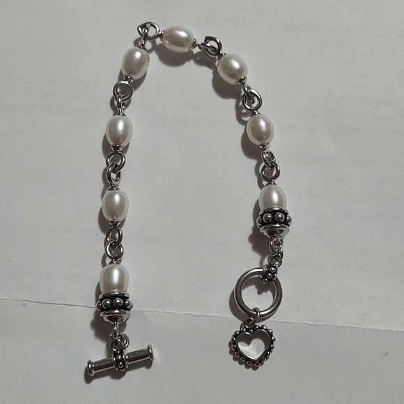 925 and pearl bracelet - Picture 3 of 6